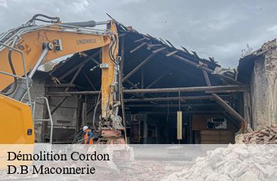 Démolition cordon-74700 D.B Maconnerie