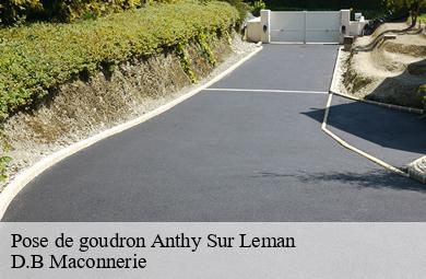Pose de goudron