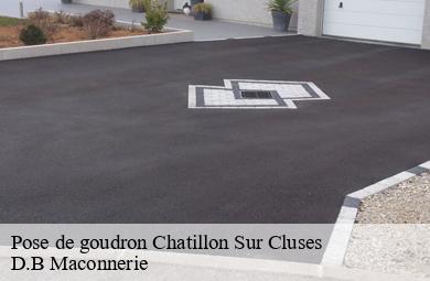 Pose de goudron chatillon-sur-cluses-74300 D.B Maconnerie