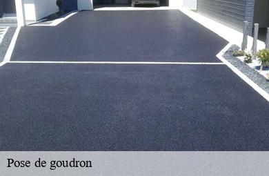 Pose de goudron