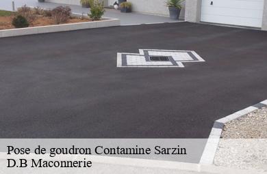 Pose de goudron contamine-sarzin-74270 D.B Maconnerie