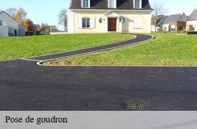 Pose de goudron