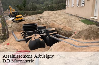 Assainissement arbusigny-74930 D.B Maconnerie