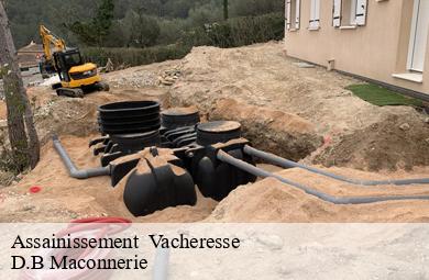 Assainissement vacheresse-74360 D.B Maconnerie