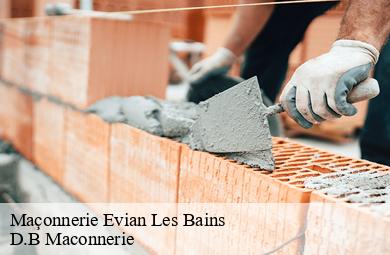 Maçonnerie evian-les-bains-74500 D.B Maconnerie