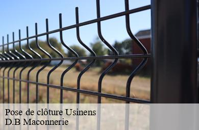 Pose de clôture usinens-74910 D.B Maconnerie